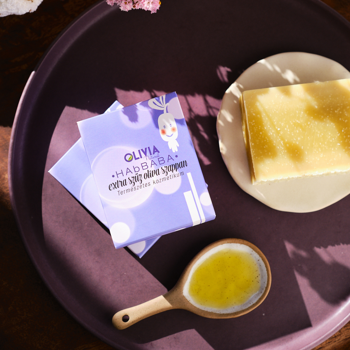 Habbaba szappan bio shea vajjal és extraszűz olívaolajjal
