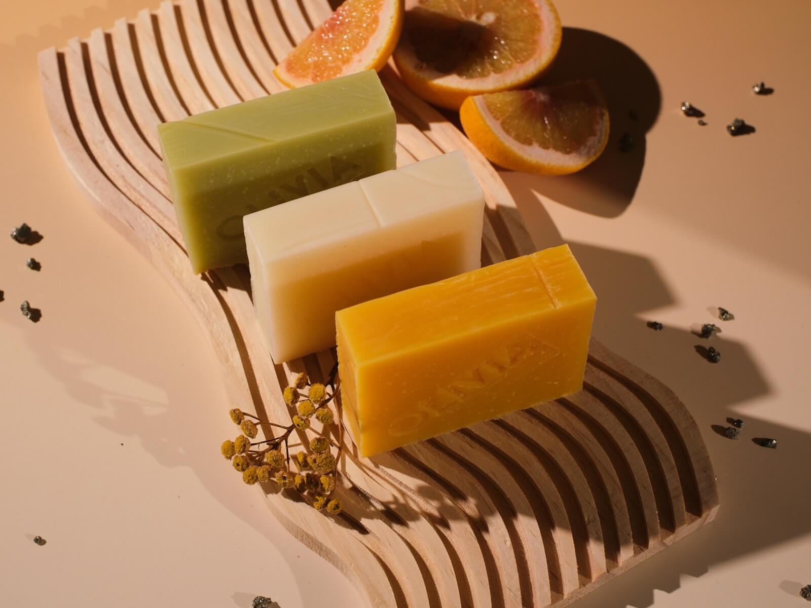 OliviaNatural kezmoso szappanszett tII