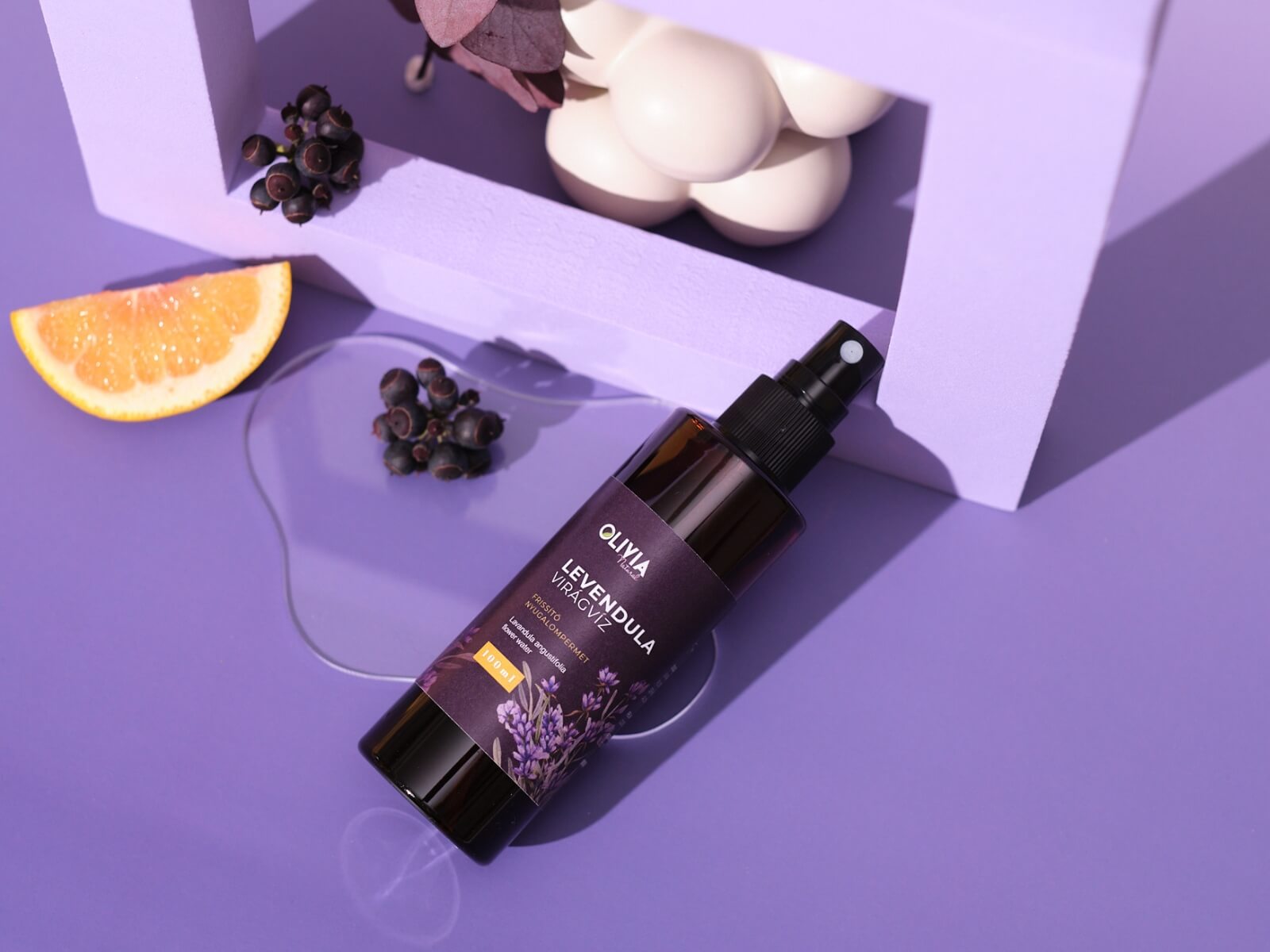 OliviaNatural levendula viragviz t1